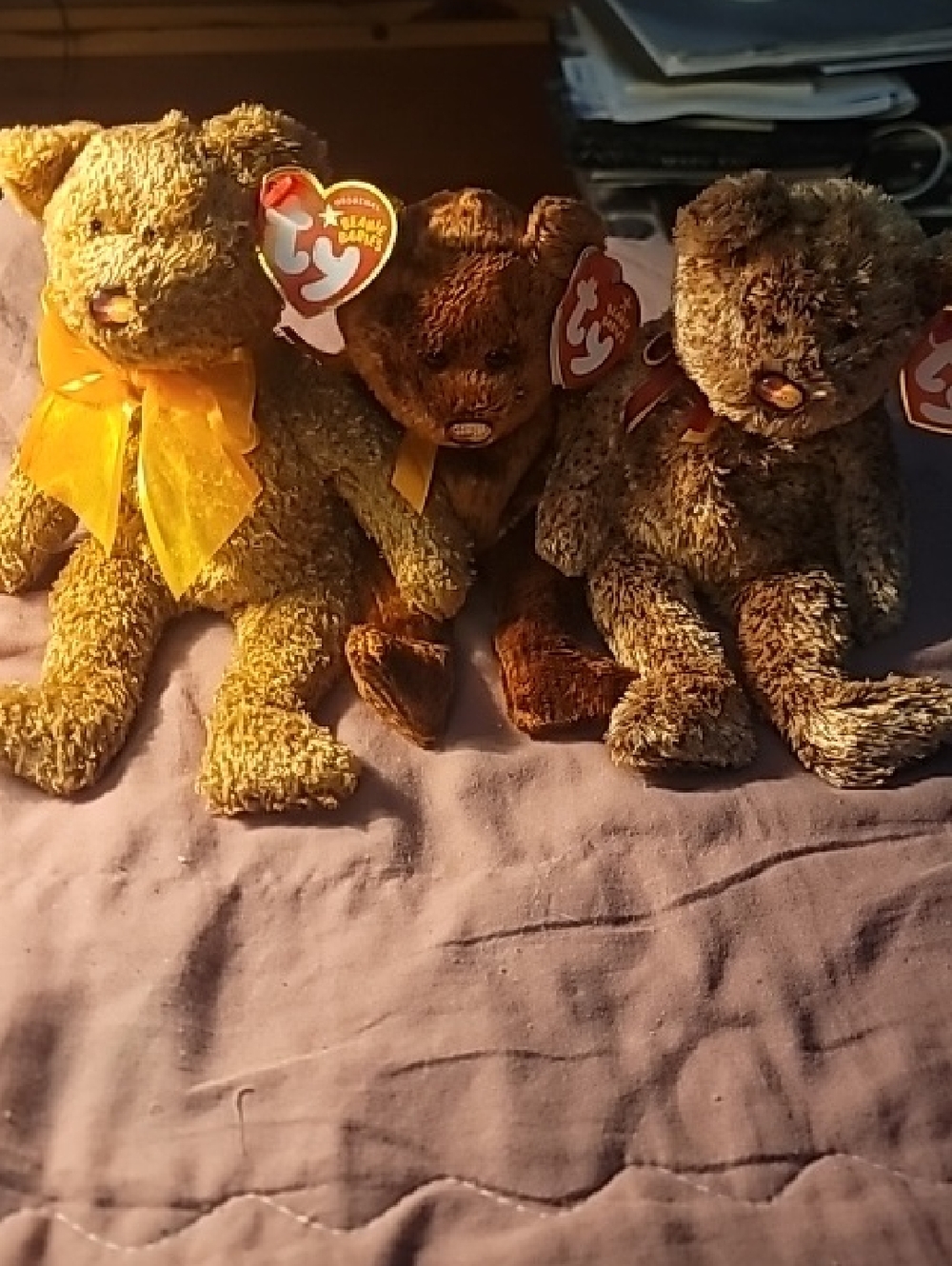 MASTERCARD TY BEAR SET- # 5, 6 AND 7